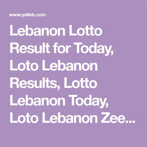 loto results today zeed